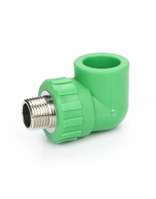 Coude PPR 90° à filetage mâle